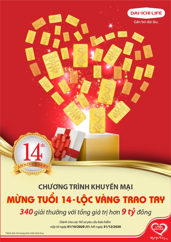 Dai-ichi Life Việt Nam tung khuyến mãi lên đến 9 tỉ đồng - Ảnh 1.