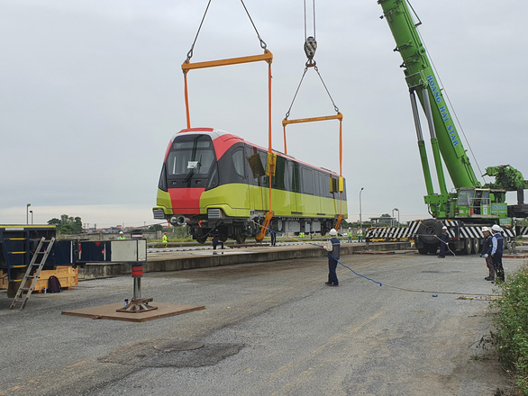 Đoàn tàu metro Nhổn - Ga Hà Nội đã về tới nơi tập kết - Ảnh 5.