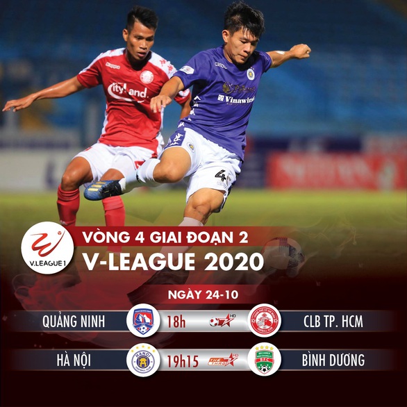 Lịch trực tiếp V-League 24-10: CLB Hà Nội sẽ lên đầu bảng? - Ảnh 1. Lịch trực tiếp V-League 24-10: CLB Hà Nội sẽ lên đầu bảng? - Ảnh 1.