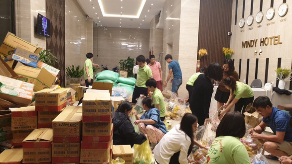 Khách sạn ở miễn phí cho các đoàn cứu trợ đến Quảng Bình - Ảnh 1.