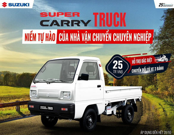 Suzuki tung khuyến mãi đặc biệt cho xe tải nhẹ - Ảnh 2.