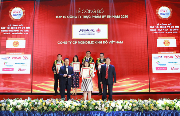 Mondelez Kinh Đô đạt top 10 Công ty thực phẩm uy tín năm 2020 - Ảnh 1.