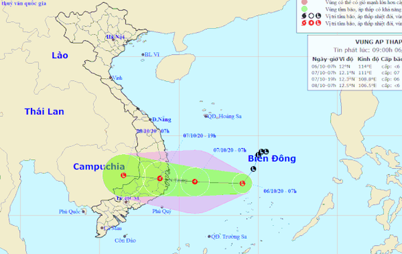 Miền Trung đối mặt đợt mưa lớn kéo dài, nguy cơ ngập lụt rất lớn - Ảnh 1.