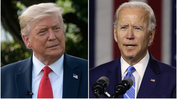 Hai ông Biden và Trump ở đâu trong ngày bầu cử? - Ảnh 1.