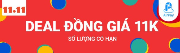 Người dùng AirPay bắt ngay cơ hội săn deal 1K cùng voucher giảm 100K trên Shopee, duy nhất ngày 11-1 - Ảnh 2. Người dùng AirPay bắt ngay cơ hội săn deal 1K cùng voucher giảm 100K trên Shopee, duy nhất ngày 11-1 - Ảnh 2.
