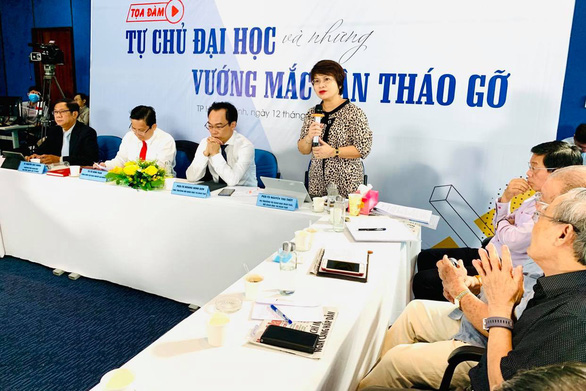 Tự chủ đại học vướng mắc do thiếu đồng bộ trong hệ thống pháp luật - Ảnh 1.