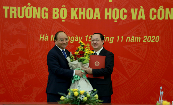 Thủ tướng trao quyết định ông Huỳnh Thành Đạt làm bộ trưởng Bộ Khoa học - công nghệ - Ảnh 1.