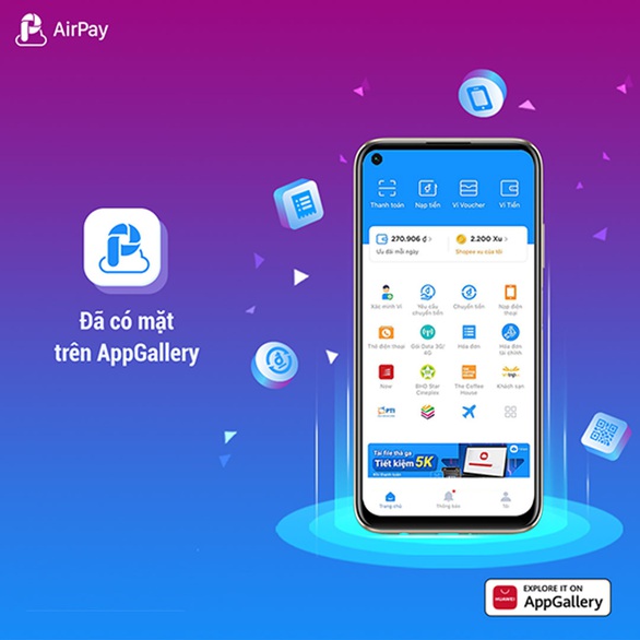 Khám phá nhiều tiện ích từ ví điện tử trên Huawei AppGallery - Ảnh 4. Khám phá nhiều tiện ích từ ví điện tử trên Huawei AppGallery - Ảnh 4.