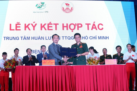 Bệnh viện Quân y 175: Tập trung giám sát, theo dõi sức khỏe của VĐV - Ảnh 1. Bệnh viện Quân y 175: Tập trung giám sát, theo dõi sức khỏe của VĐV - Ảnh 1.