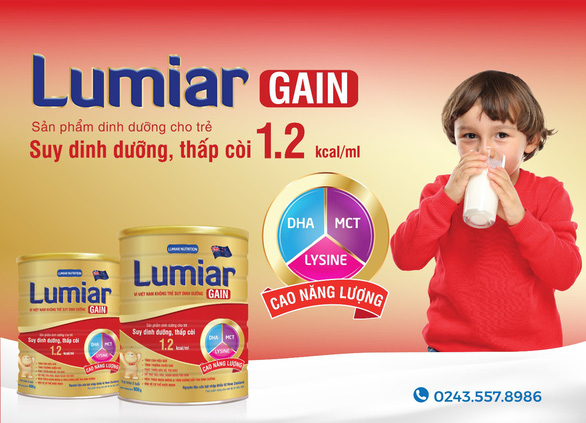 Lumiar Gain - giúp con tăng cân, tăng chiều cao - Ảnh 2.