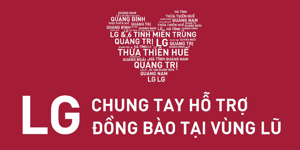 LG chung tay hỗ trợ đồng bào tại vùng lũ - Ảnh 1.