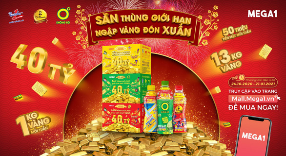 Săn thùng trúng vàng trên Mega1 tháng đầu tiên đã có 4kg vàng được trao - Ảnh 6.