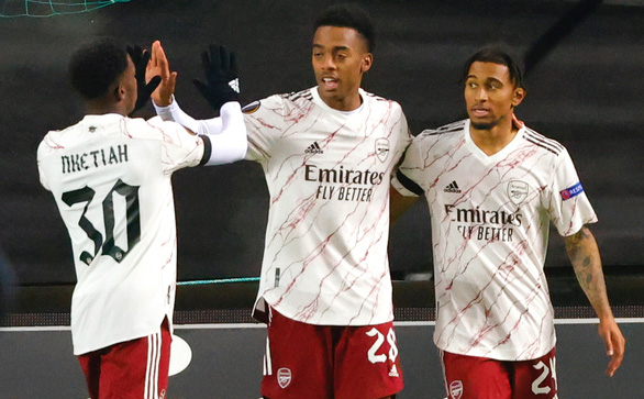 Thắng dễ ở Na Uy, Arsenal giành vé đi tiếp với số điểm tuyệt đối - Ảnh 1. Thắng dễ ở Na Uy, Arsenal giành vé đi tiếp với số điểm tuyệt đối - Ảnh 1.