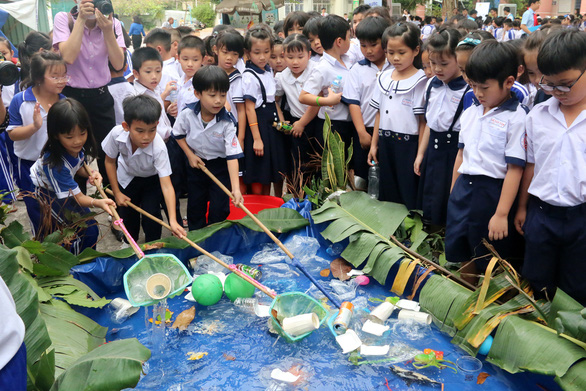 “Mizuiku - Em yêu nước sạch” đến với 45.000 học sinh - Ảnh 1.