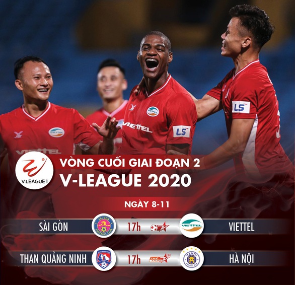 Lịch trực tiếp V-League: Viettel hay Hà Nội sẽ vô địch? - Ảnh 1. Lịch trực tiếp V-League: Viettel hay Hà Nội sẽ vô địch? - Ảnh 1.