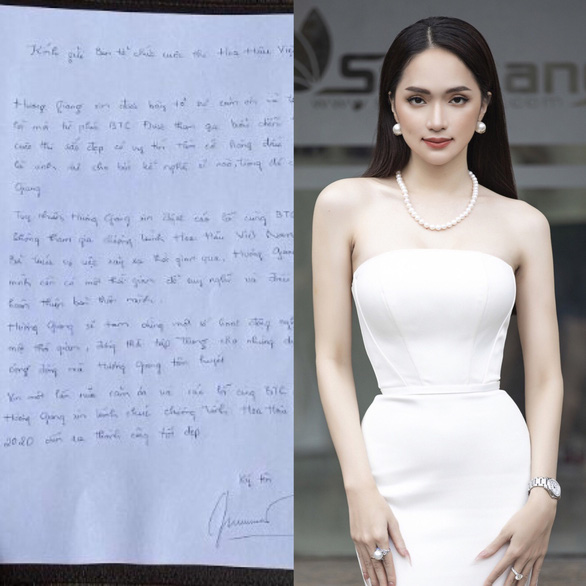 Transgender Miss Huong Giang retired from Miss Vietnam 2020 - Photo 1.