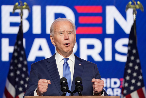 Ông Joe Biden đắc cử tổng thống thứ 46 của nước Mỹ - Ảnh 1.