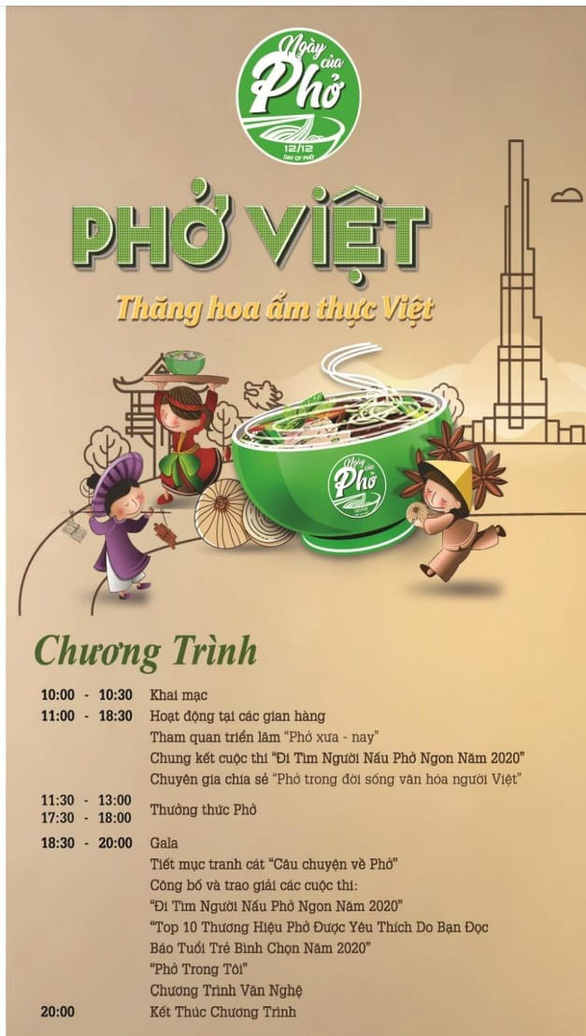 Có gì hấp dẫn trong Ngày của Phở 12-12 ở Hà Nội năm nay? - Ảnh 1.