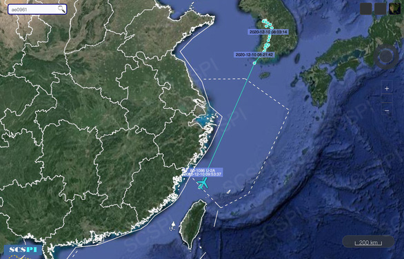 Mỹ đưa máy bay qua vùng nhận diện phòng không Trung Quốc giữa căng thẳng - Ảnh 1.