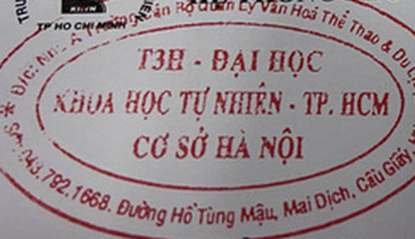 Công ty VN HiTech vẫn gắn mác trường ĐH TP.HCM chiêu sinh chui ở phía Bắc - Ảnh 2. Công ty VN HiTech vẫn gắn mác trường ĐH TP.HCM chiêu sinh chui ở phía Bắc - Ảnh 2.