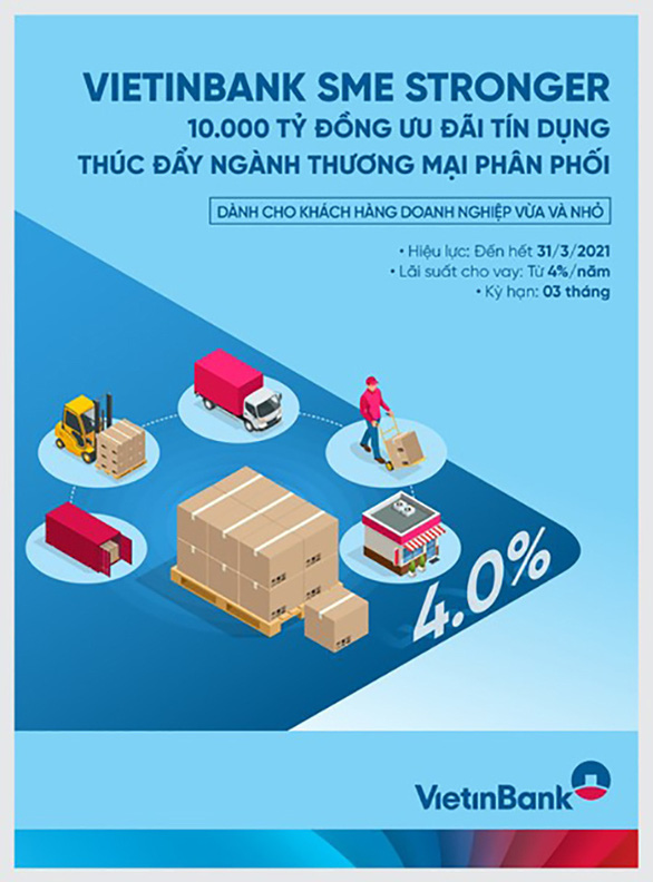 VietinBank SME Stronger: 10.000 tỷ đồng đồng hành cùng Ngành Thương mại - Ảnh 1.