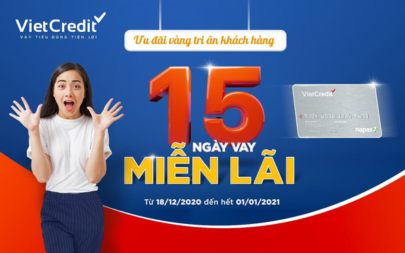 VietCredit tung hàng loạt khuyến mại hấp dẫn cuối năm - Ảnh 1.