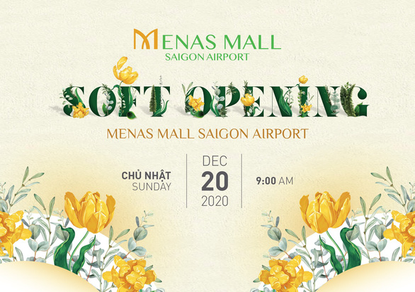 Menas Mall Saigon Airport khai trương với nhiều ưu đãi cho khách hàng - Ảnh 1.