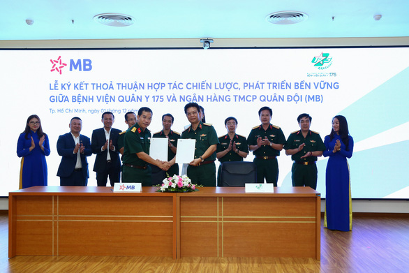 MB hợp tác với Bệnh viện 175 thanh toán viện phí không dùng tiền mặt - Ảnh 1.