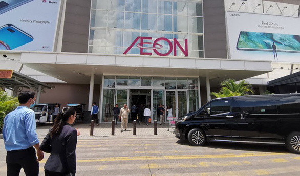 Campuchia mở lại trung tâm thương mại Aeon ở Phnom Penh  - Ảnh 1.