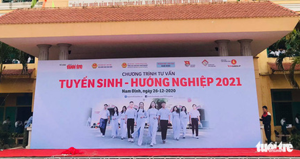 Sáng nay 26-12, tư vấn tuyển sinh tại Nam Định - Ảnh 1.