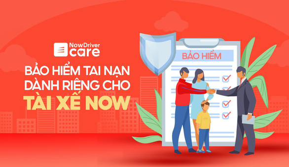 Now mạnh tay chi hàng tỉ đồng mua bảo hiểm tai nạn cho tài xế - Ảnh 1.