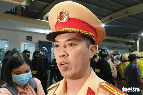 Trưởng Phòng CSGT TP.HCM Huỳnh Trung Phong làm trưởng Công an quận 6 - Ảnh 1.