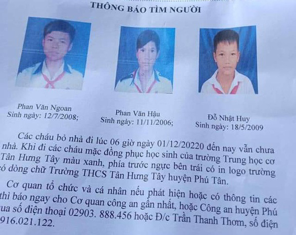 Nhớ cha mẹ, 3 học sinh lớp 6 đạp xe 5 ngày đêm hơn 400km từ Cà Mau lên TP.HCM - Ảnh 1.