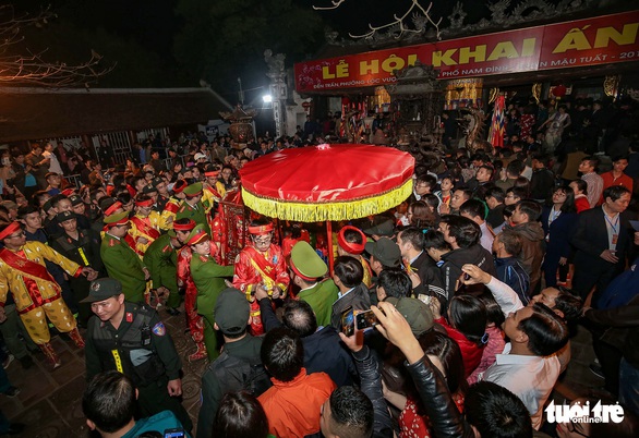 Khai ấn Đền Trần, lễ khai hội Xuân Tây Yên Tử, lễ hội Phết Hiền Quan thông báo dừng tổ chức - Ảnh 1. Khai ấn Đền Trần, lễ khai hội Xuân Tây Yên Tử, lễ hội Phết Hiền Quan thông báo dừng tổ chức - Ảnh 1.