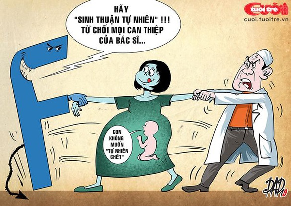 Sản phụ trải nghiệm sinh con ‘thuận tự nhiên’... phải nhập viện vì thiếu máu nặng - Ảnh 1. Sản phụ trải nghiệm sinh con ‘thuận tự nhiên’... phải nhập viện vì thiếu máu nặng - Ảnh 1.