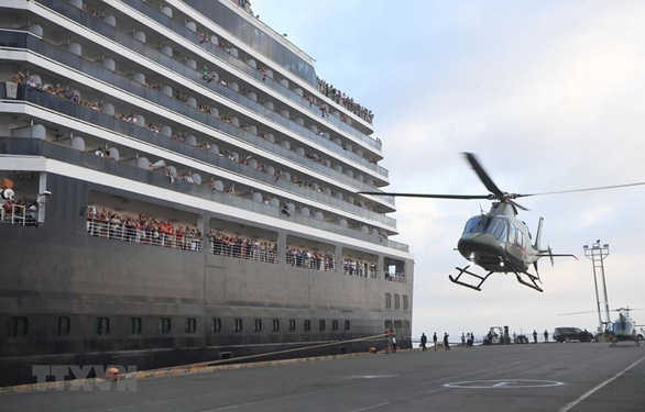 Phát hiện khách của du thuyền Westerdam vừa cập cảng Campuchia nhiễm COVID-19 - Ảnh 4. Phát hiện khách của du thuyền Westerdam vừa cập cảng Campuchia nhiễm COVID-19 - Ảnh 4.