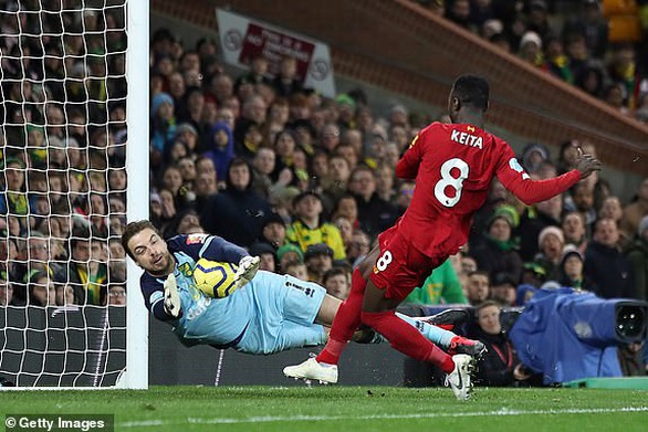 Mane hạ gục Norwich, Liverpool bỏ xa Manchester City 25 điểm - Ảnh 2. Mane hạ gục Norwich, Liverpool bỏ xa Manchester City 25 điểm - Ảnh 2.