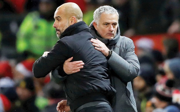 Vòng 25 Giải ngoại hạng Anh (Premier League): Cuộc đấu Mou - Pep đã hạ nhiệt - Ảnh 1. Vòng 25 Giải ngoại hạng Anh (Premier League): Cuộc đấu Mou - Pep đã hạ nhiệt - Ảnh 1.