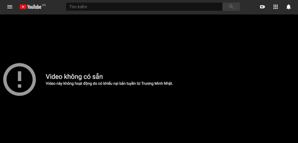 Sau khiếu nại 4 tỉ bản quyền, MV Gánh mẹ của Lý Hải Production bị YouTube gỡ - Ảnh 1. Sau khiếu nại 4 tỉ bản quyền, MV Gánh mẹ của Lý Hải Production bị YouTube gỡ - Ảnh 1.