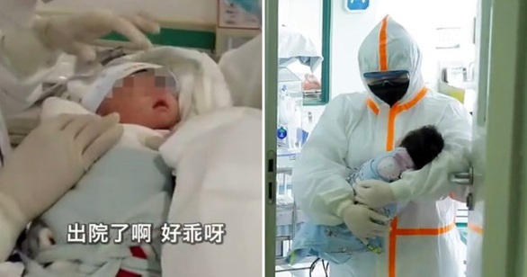 Bé sơ sinh 17 ngày tuổi bị COVID-19 tự khỏi bệnh - Ảnh 1. Bé sơ sinh 17 ngày tuổi bị COVID-19 tự khỏi bệnh - Ảnh 1.