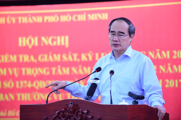 Bí thư Nguyễn Thiện Nhân: Không thể chính quyền làm sai mà quận huyện ủy không biết - Ảnh 1. Bí thư Nguyễn Thiện Nhân: Không thể chính quyền làm sai mà quận huyện ủy không biết - Ảnh 1.