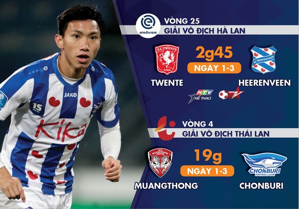 Lịch trực tiếp Văn Hậu và Văn Lâm cuối tuần - Ảnh 1. Lịch trực tiếp Văn Hậu và Văn Lâm cuối tuần - Ảnh 1.