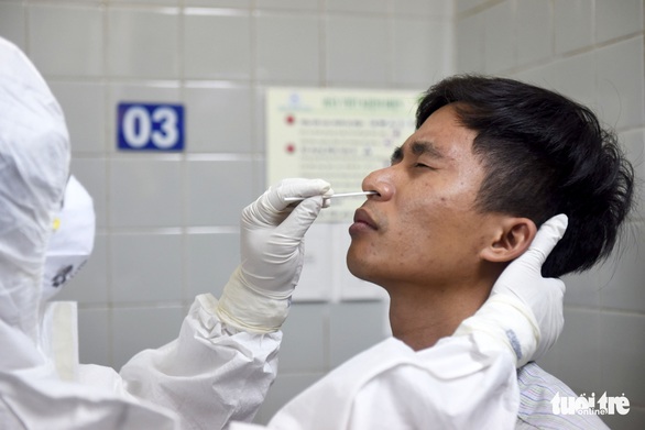 Bệnh viện Thống Nhất diễn tập ứng phó dịch virus corona - Ảnh 6. Bệnh viện Thống Nhất diễn tập ứng phó dịch virus corona - Ảnh 6.