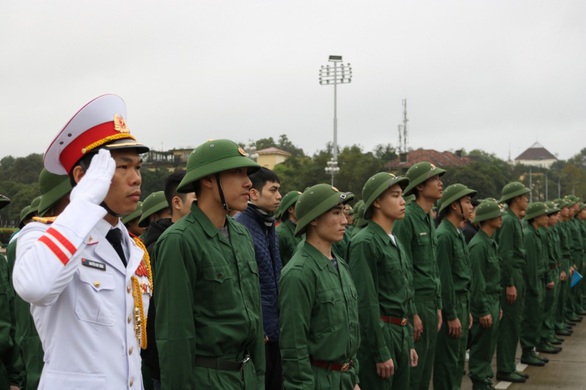 3.500 tân binh thủ đô sẽ lên đường nhập ngũ - Ảnh 1. 3.500 tân binh thủ đô sẽ lên đường nhập ngũ - Ảnh 1.