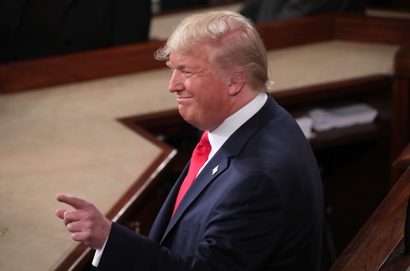 Thượng viện Mỹ tuyên ông Trump vô tội trong phiên tòa lịch sử - Ảnh 1. Thượng viện Mỹ tuyên ông Trump vô tội trong phiên tòa lịch sử - Ảnh 1.