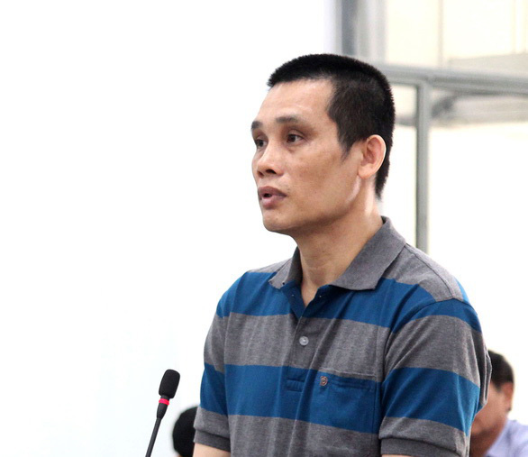 Bị cáo Nguyễn Công Minh - Ảnh: DUY THANH