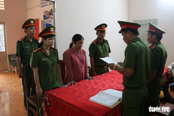 Bắt nữ chủ hụi chiếm đoạt hơn 6 tỉ đồng của hụi viên - Ảnh 1. Bắt nữ chủ hụi chiếm đoạt hơn 6 tỉ đồng của hụi viên - Ảnh 1.