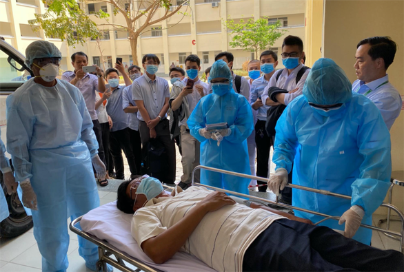 Bệnh viện điều trị COVID-19 tại Cần Giờ đi vào hoạt động - Ảnh 2. Bệnh viện điều trị COVID-19 tại Cần Giờ đi vào hoạt động - Ảnh 2.