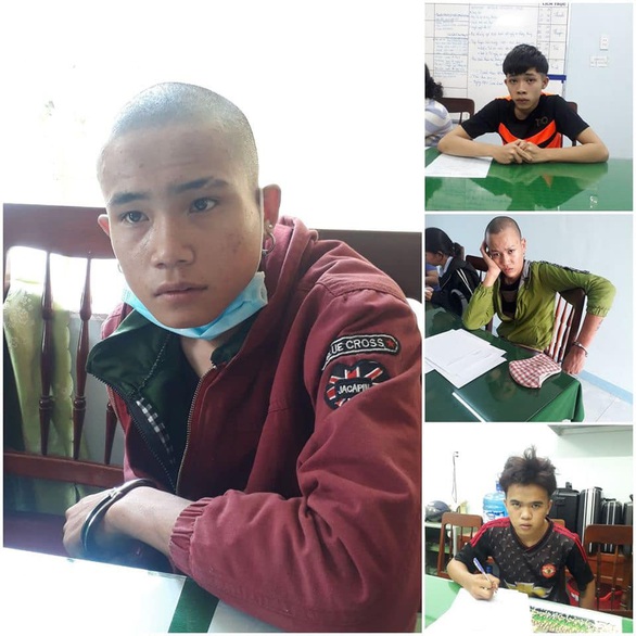 4h sáng, tóm 2 tên cướp trọc đầu mang dao phay trên quốc lộ - Ảnh 1. 4h sáng, tóm 2 tên cướp trọc đầu mang dao phay trên quốc lộ - Ảnh 1.