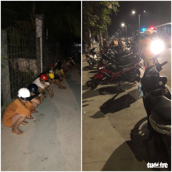 Bắt giữ 150 quái xế liên tỉnh đua xe gây náo loạn quốc lộ 1 giữa khuya - Ảnh 4. Bắt giữ 150 quái xế liên tỉnh đua xe gây náo loạn quốc lộ 1 giữa khuya - Ảnh 4.